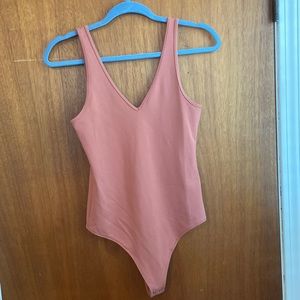 Abercrombie & Fitch V-Neck Seamless Bodysuit